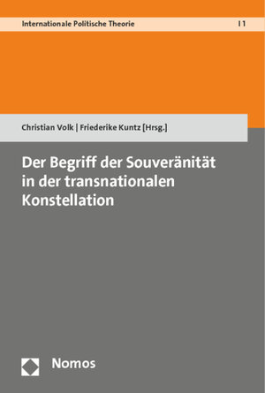 Buchcover Der Begriff der Souveränität in der transnationalen Konstellation  | EAN 9783848715985 | ISBN 3-8487-1598-8 | ISBN 978-3-8487-1598-5