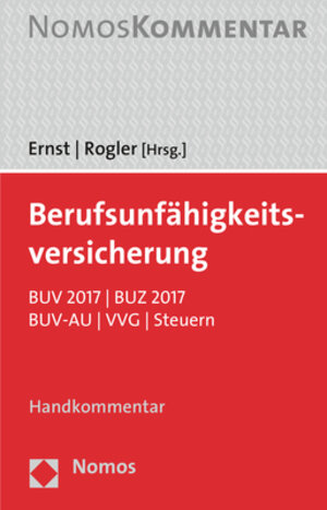 Buchcover Berufsunfähigkeitsversicherung  | EAN 9783848716685 | ISBN 3-8487-1668-2 | ISBN 978-3-8487-1668-5
