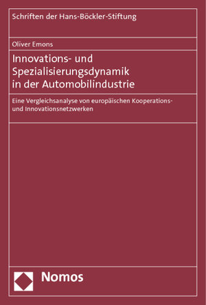 Buchcover Innovations- und Spezialisierungsdynamik in der Automobilindustrie | Oliver Emons | EAN 9783848717743 | ISBN 3-8487-1774-3 | ISBN 978-3-8487-1774-3
