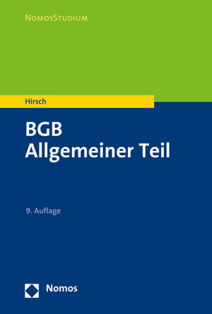 Buchcover BGB | Christoph Hirsch | EAN 9783848722198 | ISBN 3-8487-2219-4 | ISBN 978-3-8487-2219-8