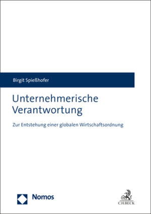 Buchcover Unternehmerische Verantwortung | Birgit Spießhofer | EAN 9783848722303 | ISBN 3-8487-2230-5 | ISBN 978-3-8487-2230-3