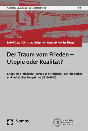Buchcover Der Traum vom Frieden - Utopie oder Realität?  | EAN 9783848722655 | ISBN 3-8487-2265-8 | ISBN 978-3-8487-2265-5