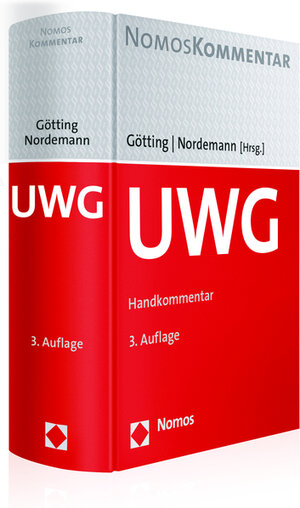 Buchcover UWG  | EAN 9783848724864 | ISBN 3-8487-2486-3 | ISBN 978-3-8487-2486-4