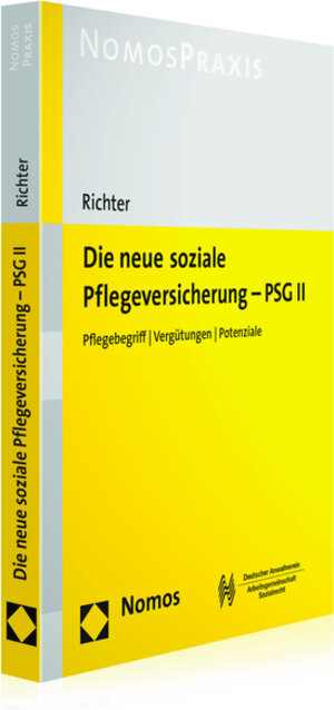 Buchcover Die neue soziale Pflegeversicherung - PSG II | Ronald Richter | EAN 9783848726486 | ISBN 3-8487-2648-3 | ISBN 978-3-8487-2648-6