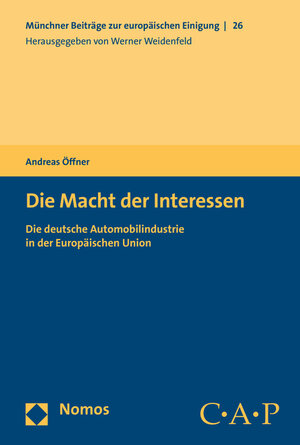 Buchcover Die Macht der Interessen | Andreas Öffner | EAN 9783848726783 | ISBN 3-8487-2678-5 | ISBN 978-3-8487-2678-3