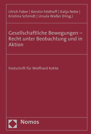 Buchcover Gesellschaftliche Bewegungen - Recht unter Beobachtung und in Aktion  | EAN 9783848727759 | ISBN 3-8487-2775-7 | ISBN 978-3-8487-2775-9