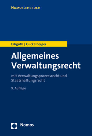 Buchcover Allgemeines Verwaltungsrecht | Wilfried Erbguth | EAN 9783848729371 | ISBN 3-8487-2937-7 | ISBN 978-3-8487-2937-1