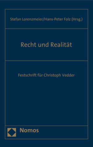 Buchcover Recht und Realität  | EAN 9783848731725 | ISBN 3-8487-3172-X | ISBN 978-3-8487-3172-5