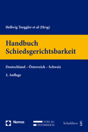 Buchcover Handbuch Schiedsgerichtsbarkeit  | EAN 9783848736355 | ISBN 3-8487-3635-7 | ISBN 978-3-8487-3635-5