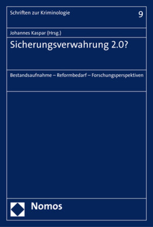 Buchcover Sicherungsverwahrung 2.0?  | EAN 9783848737673 | ISBN 3-8487-3767-1 | ISBN 978-3-8487-3767-3