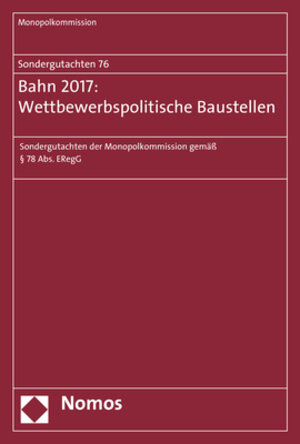Buchcover Sondergutachten 75: Stand und Perspektiven des Wettbewerbs im deutschen Krankenversicherungssystem  | EAN 9783848742639 | ISBN 3-8487-4263-2 | ISBN 978-3-8487-4263-9