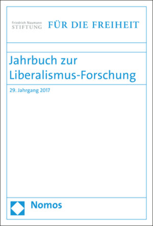 Buchcover Jahrbuch zur Liberalismus-Forschung  | EAN 9783848743773 | ISBN 3-8487-4377-9 | ISBN 978-3-8487-4377-3