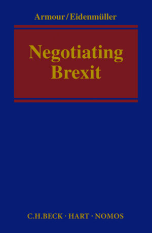 Buchcover Negotiating Brexit  | EAN 9783848744107 | ISBN 3-8487-4410-4 | ISBN 978-3-8487-4410-7