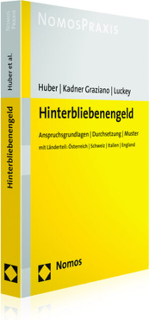 Buchcover Hinterbliebenengeld  | EAN 9783848744541 | ISBN 3-8487-4454-6 | ISBN 978-3-8487-4454-1