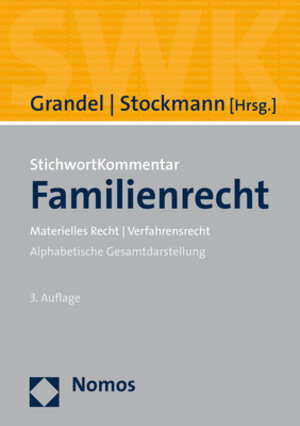 Buchcover StichwortKommentar Familienrecht  | EAN 9783848758869 | ISBN 3-8487-5886-5 | ISBN 978-3-8487-5886-9