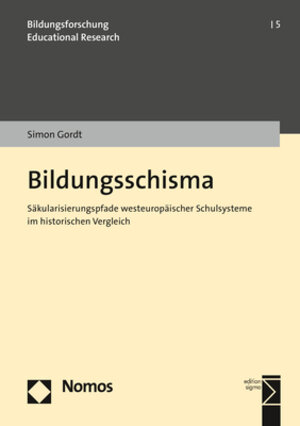 Buchcover Bildungsschisma | Simon Gordt | EAN 9783848763078 | ISBN 3-8487-6307-9 | ISBN 978-3-8487-6307-8