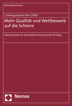 Buchcover Mehr Qualität und Wettbewerb auf die Schiene  | EAN 9783848763115 | ISBN 3-8487-6311-7 | ISBN 978-3-8487-6311-5