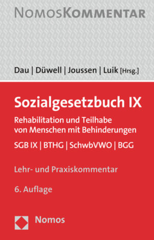 Buchcover Sozialgesetzbuch IX  | EAN 9783848763603 | ISBN 3-8487-6360-5 | ISBN 978-3-8487-6360-3