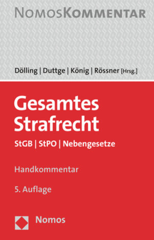 Buchcover Gesamtes Strafrecht  | EAN 9783848766079 | ISBN 3-8487-6607-8 | ISBN 978-3-8487-6607-9