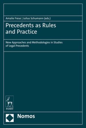 Buchcover Precedents as Rules and Practice  | EAN 9783848767571 | ISBN 3-8487-6757-0 | ISBN 978-3-8487-6757-1