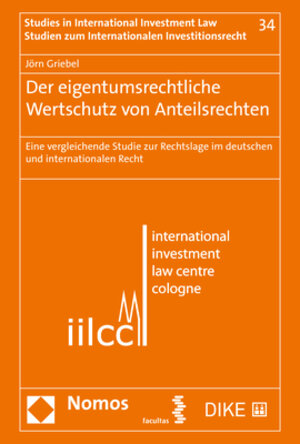 Buchcover Der eigentumsrechtliche Wertschutz von Anteilsrechten | Jörn Griebel | EAN 9783848767892 | ISBN 3-8487-6789-9 | ISBN 978-3-8487-6789-2