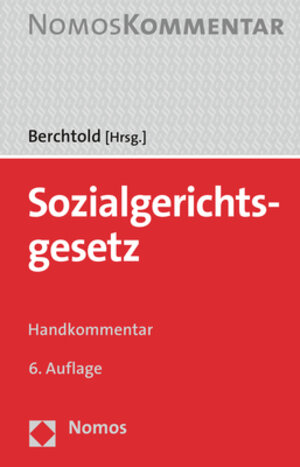Buchcover Sozialgerichtsgesetz  | EAN 9783848768752 | ISBN 3-8487-6875-5 | ISBN 978-3-8487-6875-2