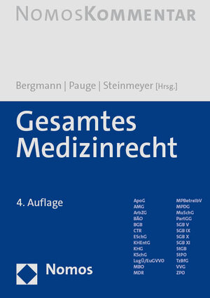 Buchcover Gesamtes Medizinrecht  | EAN 9783848771530 | ISBN 3-8487-7153-5 | ISBN 978-3-8487-7153-0