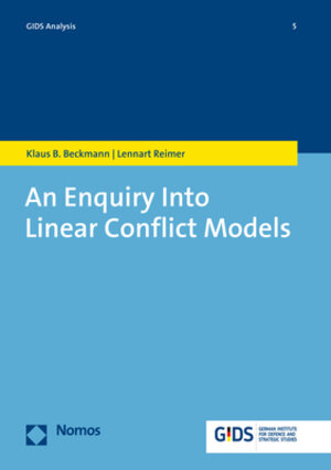 Buchcover An Enquiry Into Linear Conflict Models | Klaus B. Beckmann | EAN 9783848771561 | ISBN 3-8487-7156-X | ISBN 978-3-8487-7156-1