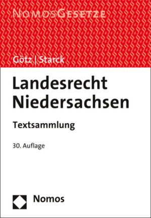 Buchcover Landesrecht Niedersachsen  | EAN 9783848772070 | ISBN 3-8487-7207-8 | ISBN 978-3-8487-7207-0