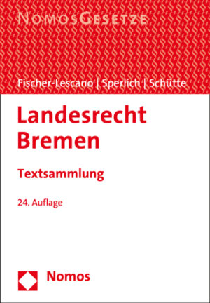 Buchcover Landesrecht Bremen  | EAN 9783848773091 | ISBN 3-8487-7309-0 | ISBN 978-3-8487-7309-1