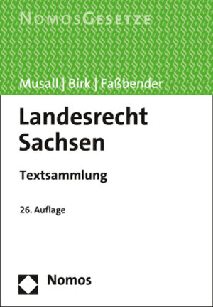 Buchcover Landesrecht Sachsen  | EAN 9783848773114 | ISBN 3-8487-7311-2 | ISBN 978-3-8487-7311-4