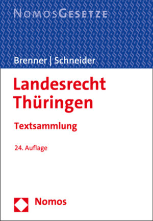Buchcover Landesrecht Thüringen  | EAN 9783848773138 | ISBN 3-8487-7313-9 | ISBN 978-3-8487-7313-8