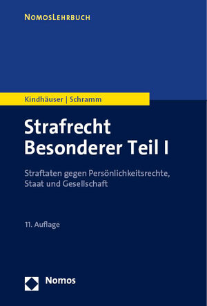 Buchcover Strafrecht Besonderer Teil I | Urs Kindhäuser | EAN 9783848775248 | ISBN 3-8487-7524-7 | ISBN 978-3-8487-7524-8