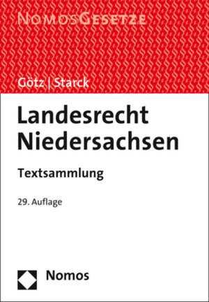 Buchcover Landesrecht Niedersachsen  | EAN 9783848776375 | ISBN 3-8487-7637-5 | ISBN 978-3-8487-7637-5