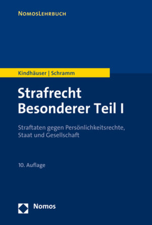 Buchcover Strafrecht Besonderer Teil I | Urs Kindhäuser | EAN 9783848776610 | ISBN 3-8487-7661-8 | ISBN 978-3-8487-7661-0