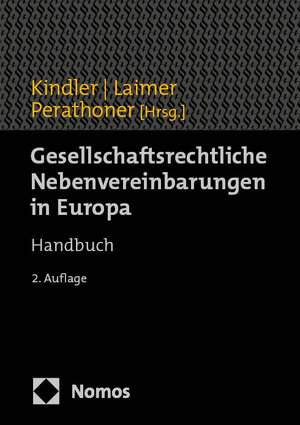 Buchcover Gesellschaftsrechtliche Nebenvereinbarungen in Europa  | EAN 9783848783250 | ISBN 3-8487-8325-8 | ISBN 978-3-8487-8325-0
