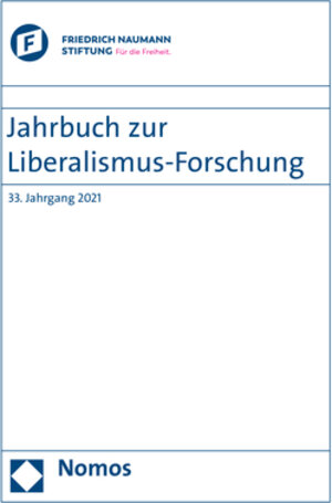 Buchcover Jahrbuch zur Liberalismus-Forschung  | EAN 9783848783847 | ISBN 3-8487-8384-3 | ISBN 978-3-8487-8384-7