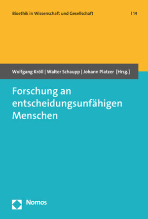 Buchcover Forschung an entscheidungsunfähigen Menschen  | EAN 9783848785254 | ISBN 3-8487-8525-0 | ISBN 978-3-8487-8525-4