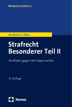 Buchcover Strafrecht Besonderer Teil II | Urs Kindhäuser | EAN 9783848786626 | ISBN 3-8487-8662-1 | ISBN 978-3-8487-8662-6