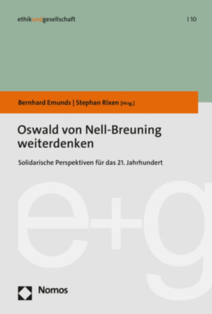 Buchcover Oswald von Nell-Breuning weiterdenken  | EAN 9783848789689 | ISBN 3-8487-8968-X | ISBN 978-3-8487-8968-9