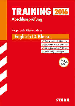 Buchcover Training Abschlussprüfung Hauptschule Niedersachsen - Englisch, mit CD | Paul Jenkinson | EAN 9783849010454 | ISBN 3-8490-1045-7 | ISBN 978-3-8490-1045-4