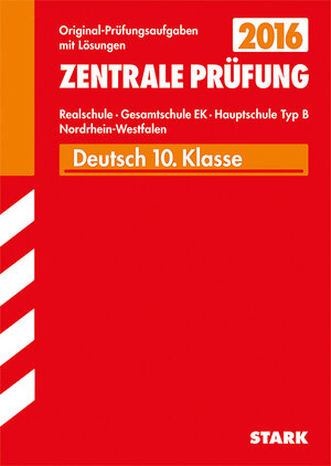 Buchcover Zentrale Prüfung Realschule/Hauptschule Typ B NRW - Deutsch | Marion Kammer | EAN 9783849010669 | ISBN 3-8490-1066-X | ISBN 978-3-8490-1066-9