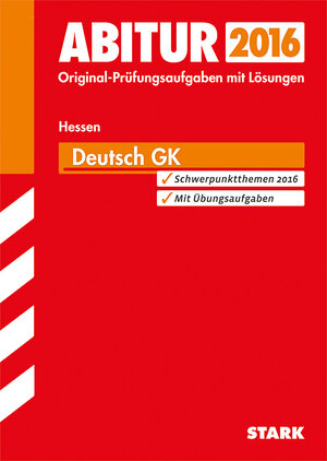 Buchcover Abiturprüfung Hessen - Deutsch GK | Gisela Wand | EAN 9783849011352 | ISBN 3-8490-1135-6 | ISBN 978-3-8490-1135-2