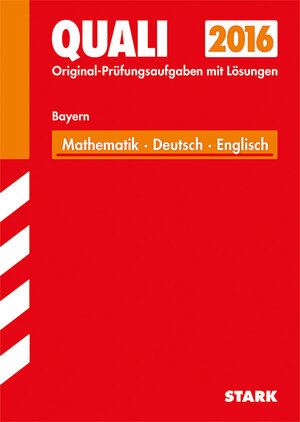 Buchcover Quali Mittelschule Bayern - Mathematik, Deutsch, Englisch | Werner Bayer | EAN 9783849012342 | ISBN 3-8490-1234-4 | ISBN 978-3-8490-1234-2