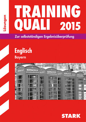 Buchcover Training Quali Bayern - Englisch Lösungsheft | Birgit Mohr | EAN 9783849012496 | ISBN 3-8490-1249-2 | ISBN 978-3-8490-1249-6