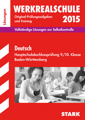 Buchcover Abschlussprüfung Hauptschule Baden-Württemberg - Deutsch Lösungsheft | Marion Kammer | EAN 9783849012878 | ISBN 3-8490-1287-5 | ISBN 978-3-8490-1287-8
