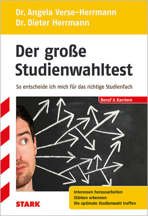 Buchcover STARK Der große Studienwahltest | Angela Verse-Herrmann | EAN 9783849014483 | ISBN 3-8490-1448-7 | ISBN 978-3-8490-1448-3