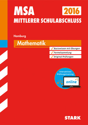 Buchcover Mittlerer Schulabschluss Hamburg - Mathematik inkl. Online-Prüfungstraining | Dietmar Steiner | EAN 9783849017484 | ISBN 3-8490-1748-6 | ISBN 978-3-8490-1748-4