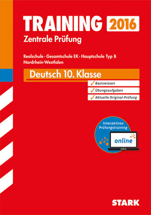 Buchcover Training Zentrale Prüfung Realschule / Hauptschule Typ B NRW - Deutsch inkl. Online-Prüfungstraining | Marion von der Kammer | EAN 9783849017989 | ISBN 3-8490-1798-2 | ISBN 978-3-8490-1798-9