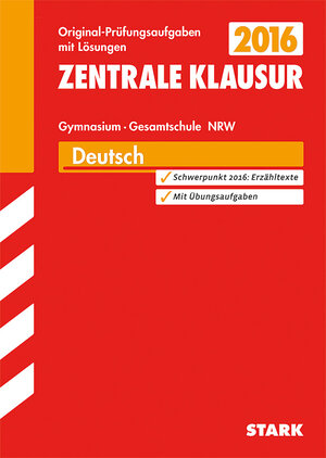 Buchcover Zentrale Klausur Gymnasium NRW - Deutsch | Rainer Koch | EAN 9783849018207 | ISBN 3-8490-1820-2 | ISBN 978-3-8490-1820-7